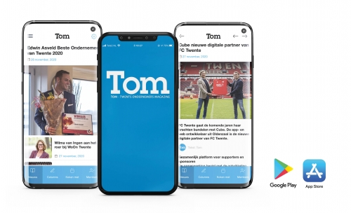 De TOM Magazine nieuws app