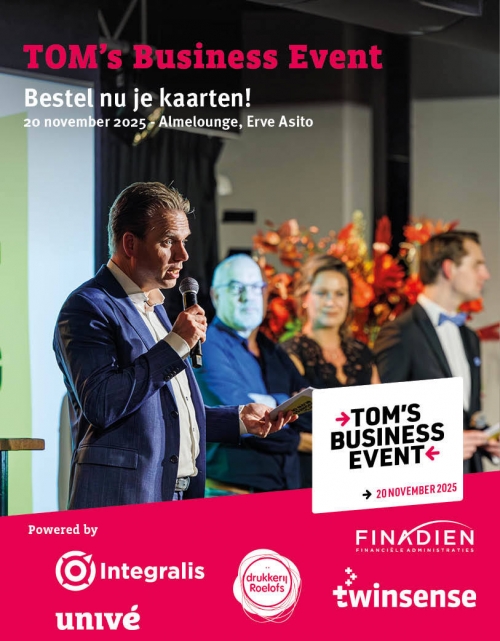 TOM’s Business Event: Finalisten van de Twentse Zakenverkiezing zijn bekend